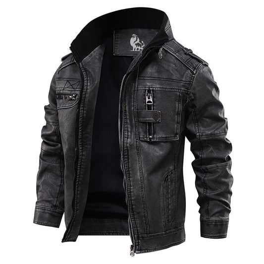 Félix™ | Luxuriöse Lederjacke